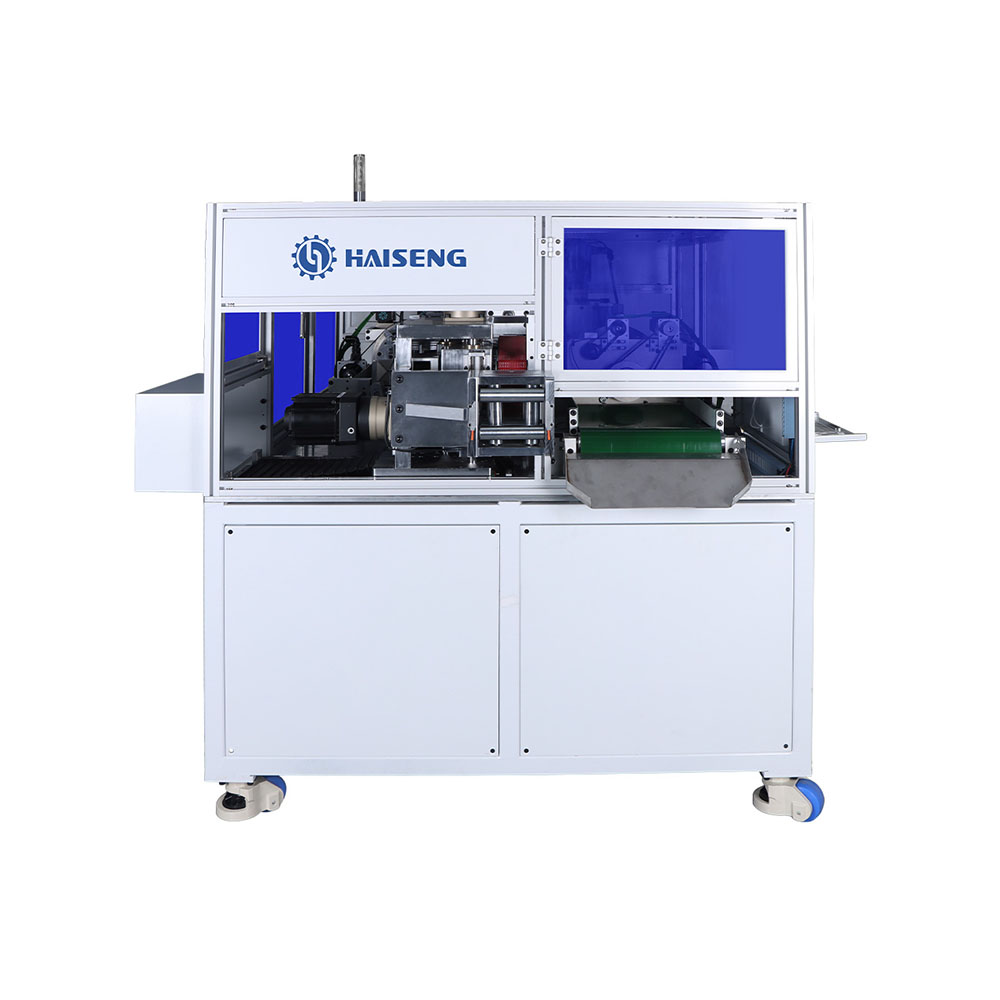 HS-880XZ-400 पूरी तरह से स्वचालित तार काटने और स्ट्रिपिंग मशीन (रोटरी ब्लेड)