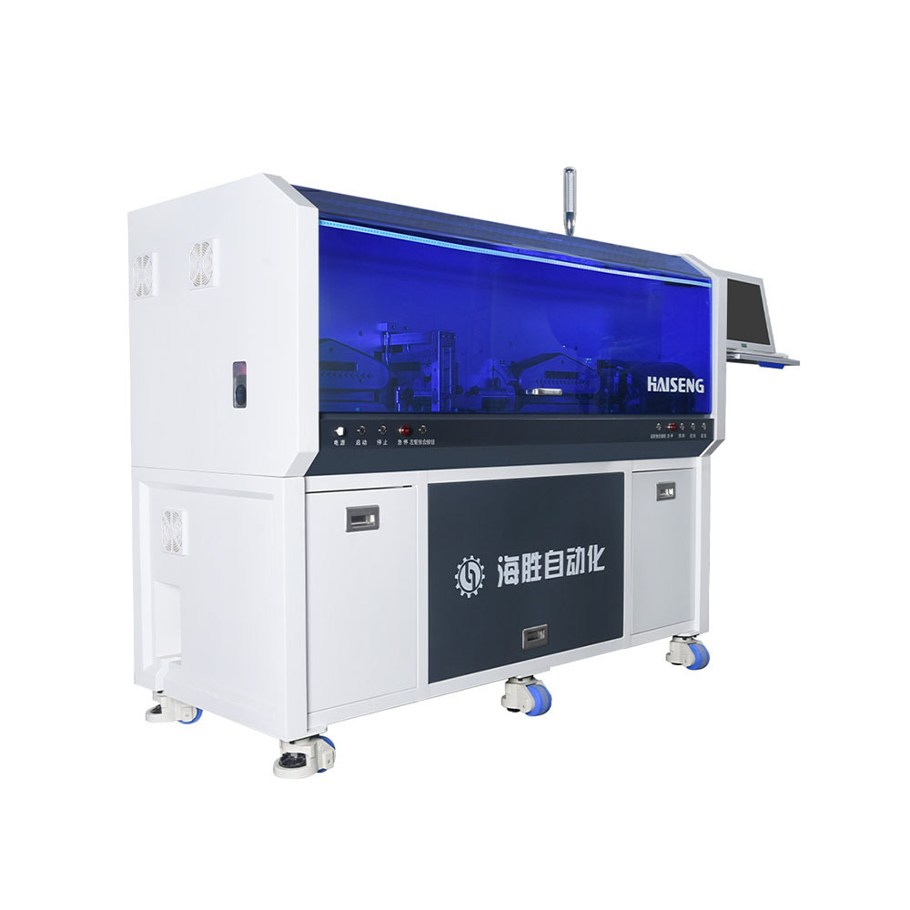 HS-880XZ-300 पूरी तरह से स्वचालित तार काटने और स्ट्रिपिंग मशीन (रोटरी ब्लेड)