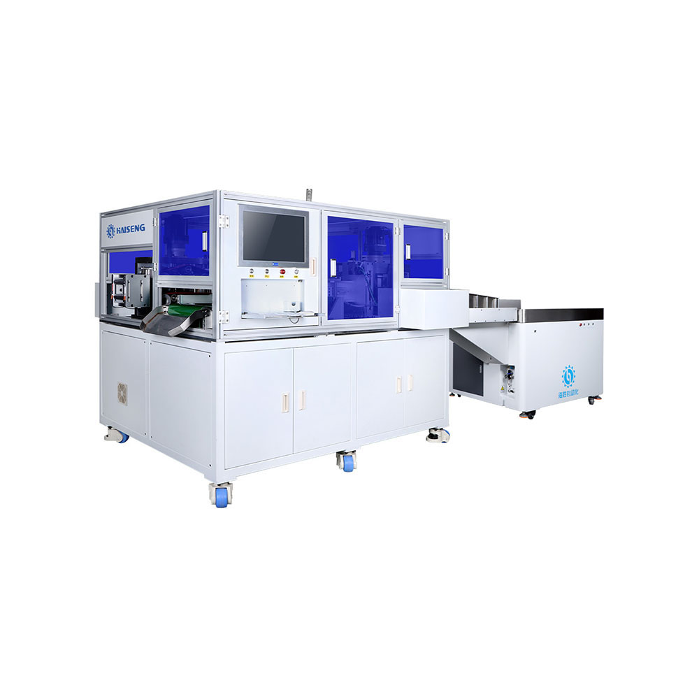 HS-880XZ-400 पूरी तरह से स्वचालित तार काटने और स्ट्रिपिंग मशीन (रोटरी ब्लेड)