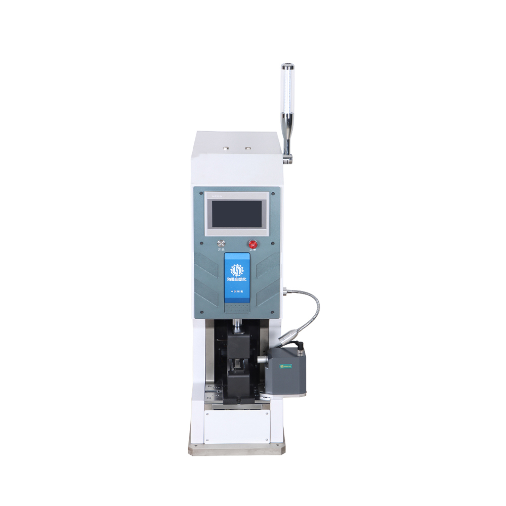 HS-ZSK20T डेस्कटॉप cnc सर्वो टर्मिनल कुरमिंग मशीन