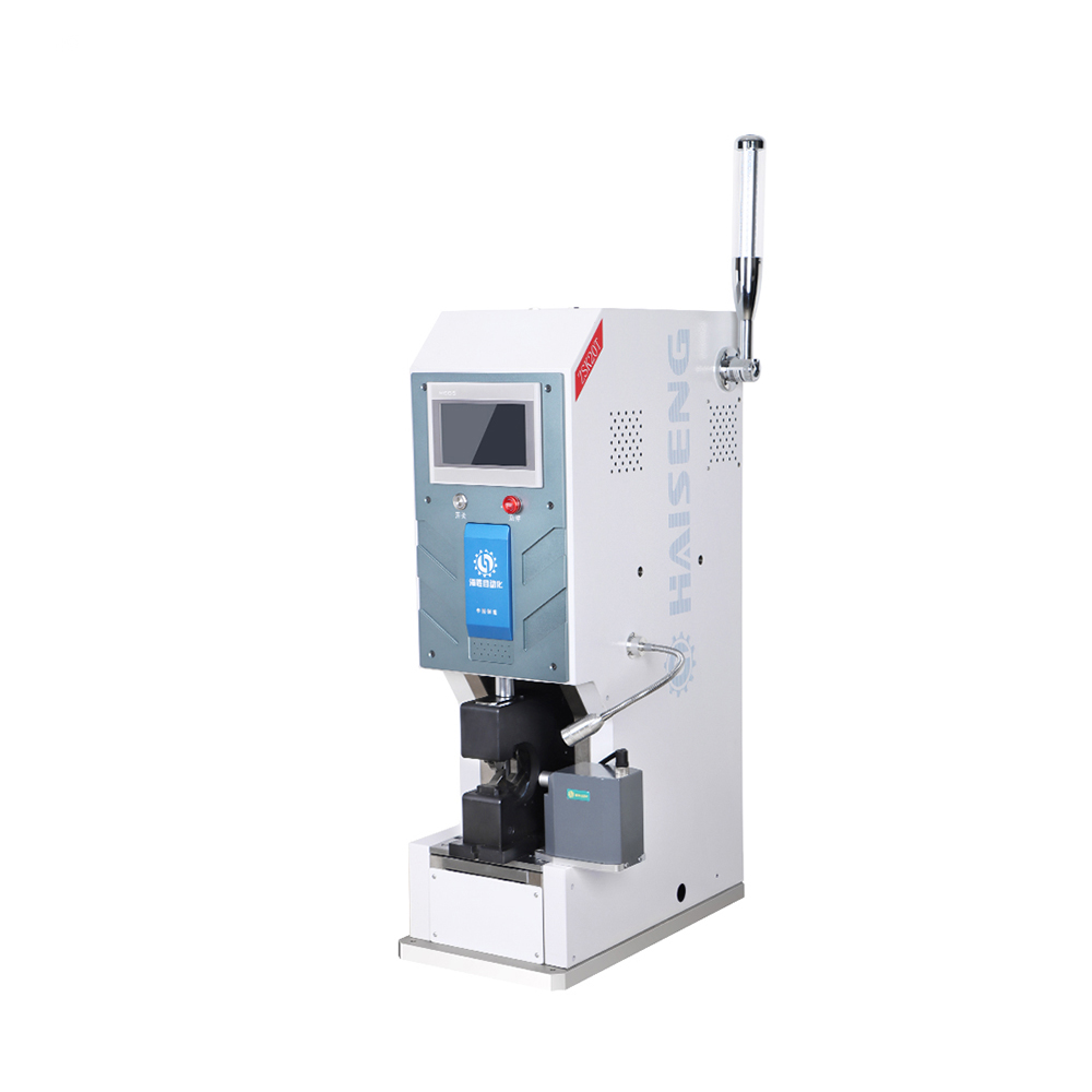HS-ZSK20T डेस्कटॉप cnc सर्वो टर्मिनल कुरमिंग मशीन